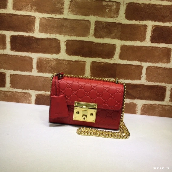 GUCCI Signature Gucci small Padlock bag shoulder 0722